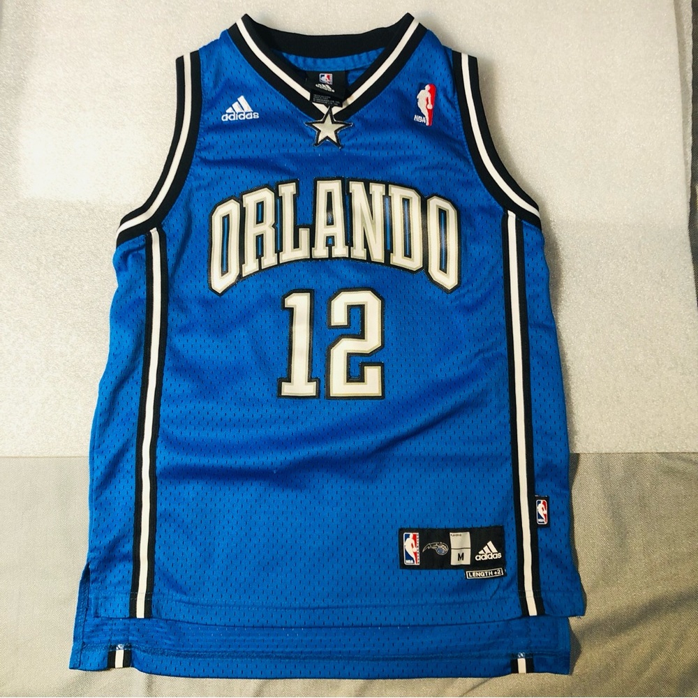 Adidas NBA Orlando Magic Dwight Howard #12 Jersey Youth Medium 10-12 Length +2